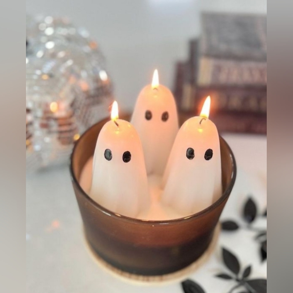 Place & Time Ghost ***CANDLES ONLY*** 6 Ghost Candles NWT